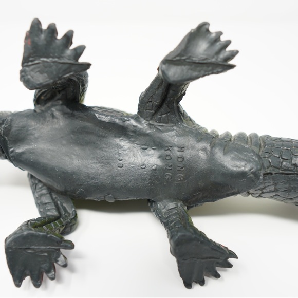 Vintage 1970 Dor Mei Chinsaur Dinosaur Dino Stegosaurus Lizard Monster Hong Kong - Picture 7 of 7